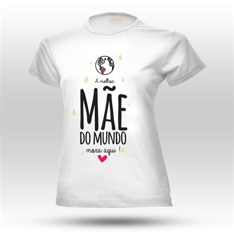 Baby Look Mães Personalizada no Elo7 Fenix Design Studio F28594