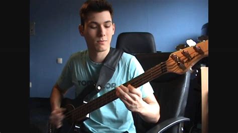 Davie504 Beginner Slap Bass Exercise Bass Cover Youtube