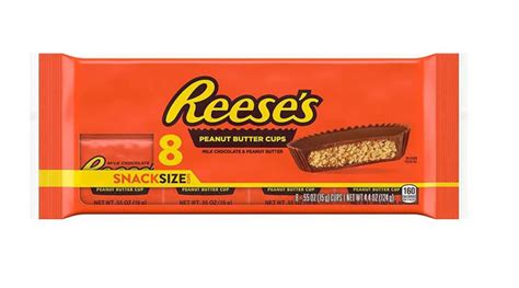 Батончики Reese S Peanut Butter Cups 8s 124g Id 2214780726 ціна 363 ₴ купити на Prom Ua