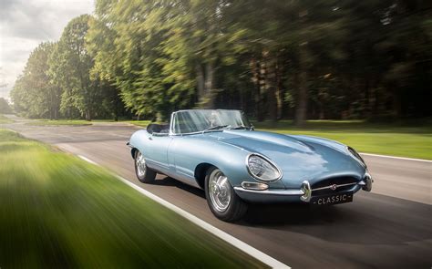 Jaguar E Type Zero Sixties Sports Car Gets Electric Power