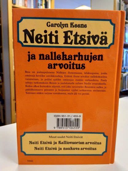 Keene Carolyn Neiti Etsivä ja nallekarhujen arvoitus Pohjanmaan