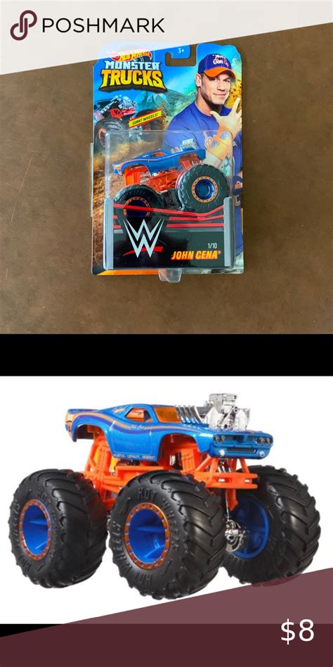 Hot Wheels WWE John Cena Monster Truck John Cena Hot Wheels Wwe Boy Outfits Monster Trucks