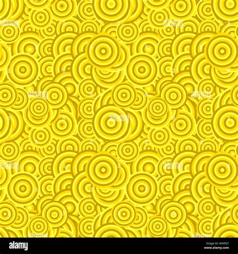 Seamless Geometrical Circle Pattern Design Background Colored Vector