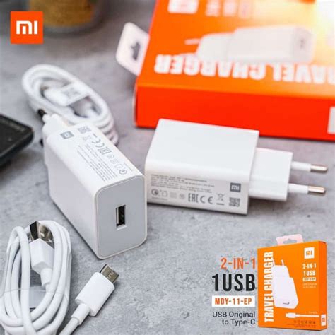 Jual CHARGER XIAOMI MDY 11 EP MICRO TYPE C FAST CHARGING 3 0A RDMI 6