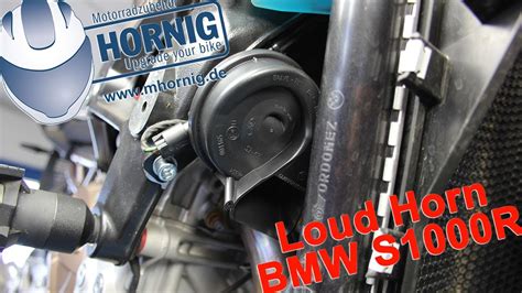 Laute Hupe Loud Horn For BMW S1000R 2021 By HORNIG YouTube