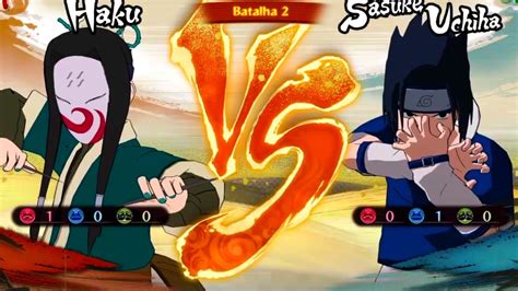 Haku Vs Sasuke Pt Br🇧🇷 Super DifÍcil Naruto Shippuden Ultimate Ninja Storm 4 Youtube