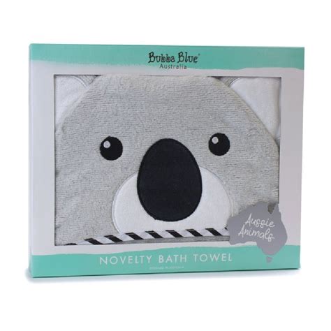 Bubba Blue Novelty Towel Koala Bath Towels Baby Bunting AU