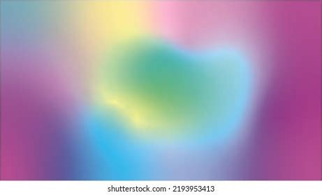 Modern Very Aesthetic Holographic Background Stock Illustration ...