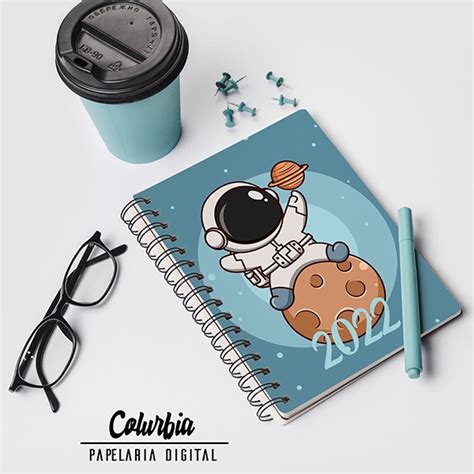 Planner Anual Astronauta 2022 Shopee Brasil