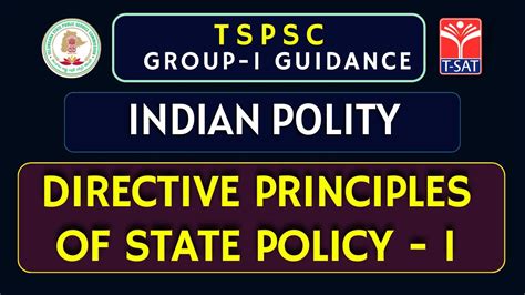 TSPSC GROUP 1 PRELIMS AND MAINS INDIAN POLITY DIRECTIVE PRINCIPLES