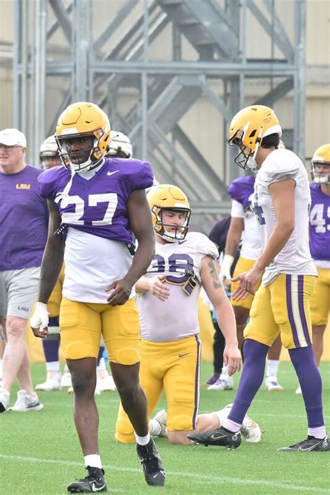 Lsu Spring Football Practice Day 7 Da Boot Sports