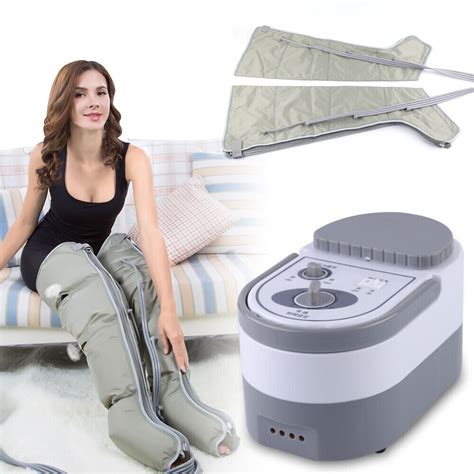 Leg Compression Machine Treat Lymphedema Air Pump Leg Massager For Ankle Top New Ebay