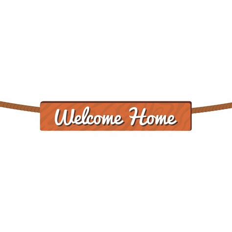 Welcome Home Banner 10 Free Pdf Printables Printablee Welcome