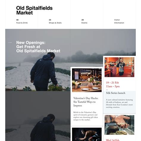 Old Spitalfields Market Webデザインギャラリー参考サイト集MUUUUU ORG