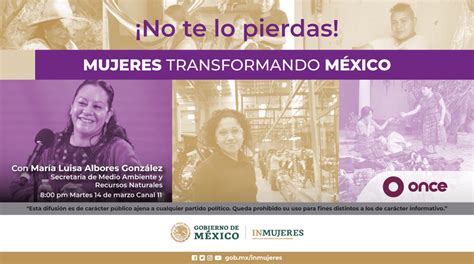 Inmujeres México on Twitter Mañana en punto de las 20 00 hrs no te