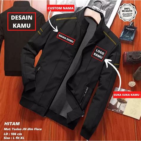 Jual JAKET CUSTOM SUKA SUKA JAKET CUSTOM SENDIRI OJOL ORGANISASI