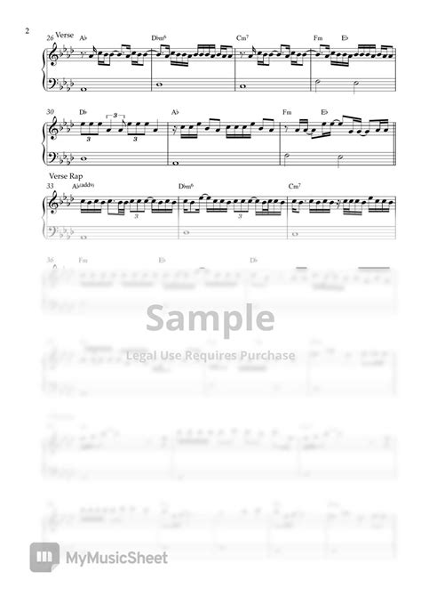 BTS Jamais Vu EASY PIANO SHEET Sheets By Pianella Piano