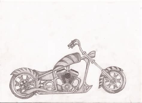 Harley Davidson Custom Chopper By Skull Liker96 On Deviantart