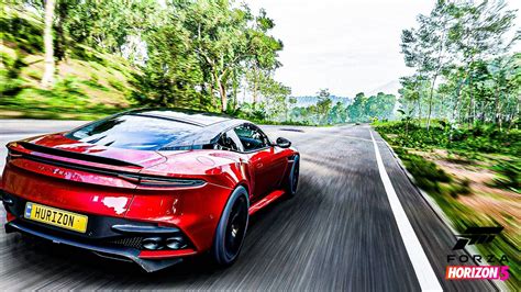 Aston Martin Superleggera DBS Forza Horizon 5 4KHDR RTX4090 Steering