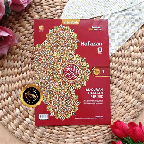 Al Quran Hafalan Hafazan Non Perkata Latin Blok Per Juz Ukuran A