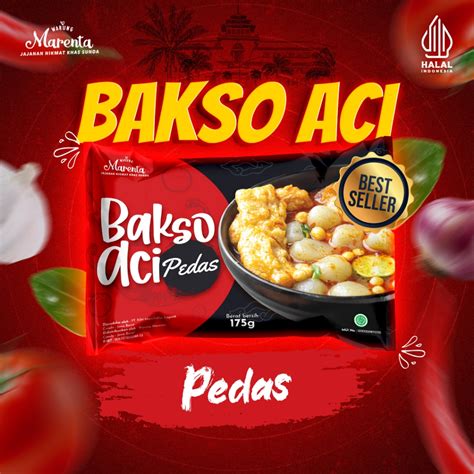 Jual Marenta Baso Bakso Aci Pedas Instan Instant Gr Boci Garut Boci