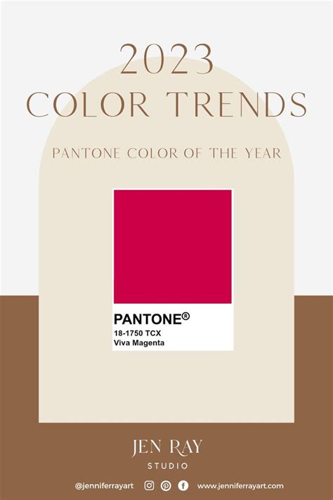 2023 Color Trends for Artists & Designers | Color trends, Pantone trends, Web colors