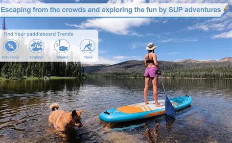 Soopotay Inflatable Sup Stand Up Paddle Board Inflatable