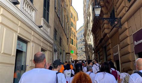 A Genova La Prima Edizione Della Rolli Run La Corsa Nel Salotto