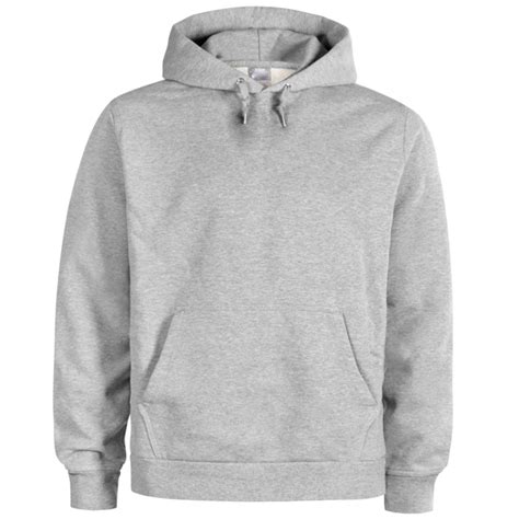 Blank Grey Hoodie - Basic tees shop