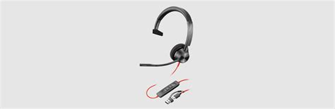 Poly Blackwire 3300 Series Corded Uc Headset Hp® Canada