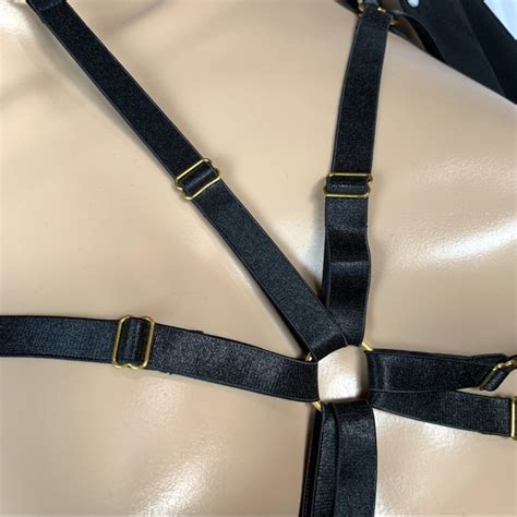 Intimates Sleepwear Sexy Lingerie Harness Garter Strappy Cage Bra Poshmark