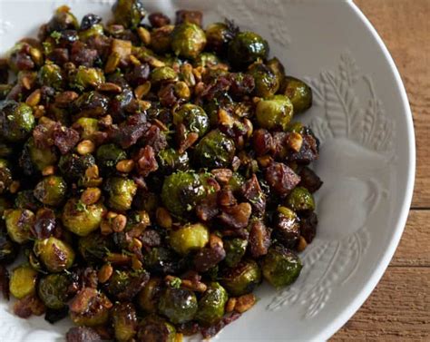 Roasted Brussels Sprouts With Pistachios Dates And Lime Recipe Sidechef