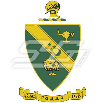 Alpha Gamma Rho Crest Patch