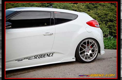 Aero Parts Sequence Hyundai Veloster Sports Package Spec 1 Body Kit