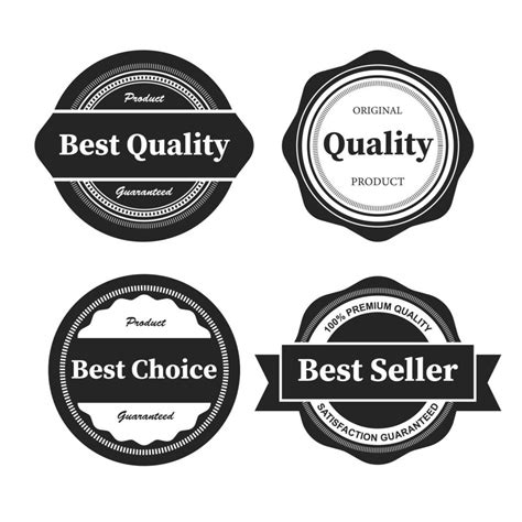 Collection Of Premium Vector Badges Vector Art At Vecteezy