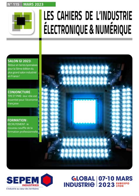 Les Cahiers De L Industrie Electronique Numerique N Mars By