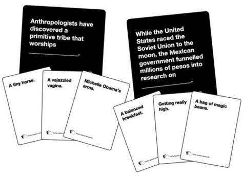 Game Cards: Board Game Cards Against Humanity