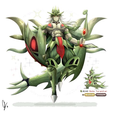 248 Mega Tyranitar By Iingo On Deviantart