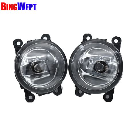 Car Drl Daytime Running Light 90mm Round Fog Lights For Nissan Note E11