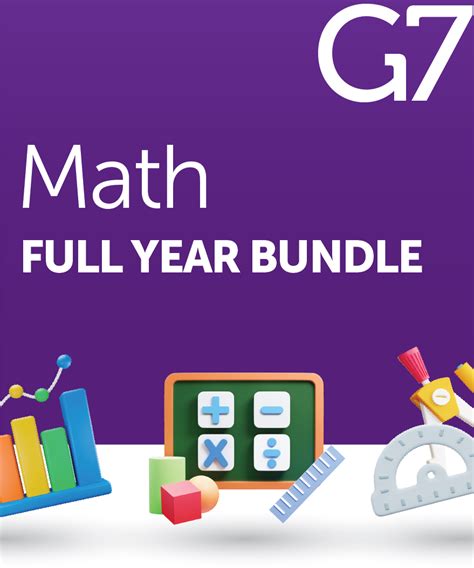 Math Complete Year Bundle Grade 7 Schoolio™️