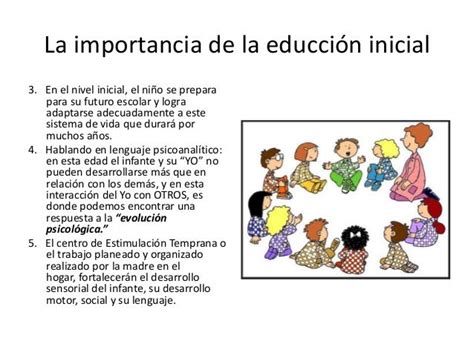 Importancia De La Educacion Inicial