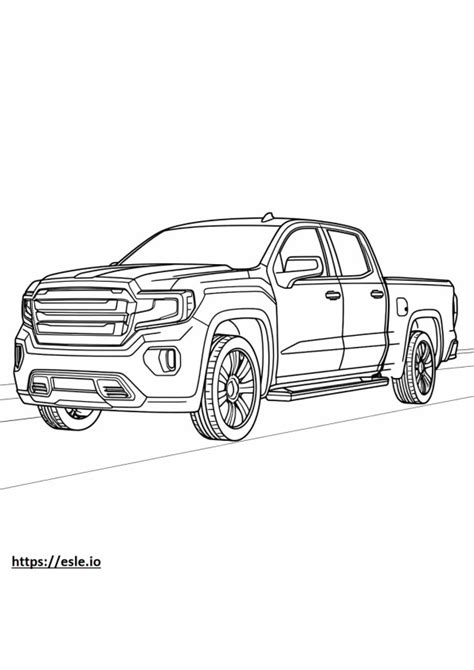 Gmc Coloring Pages Free Printable