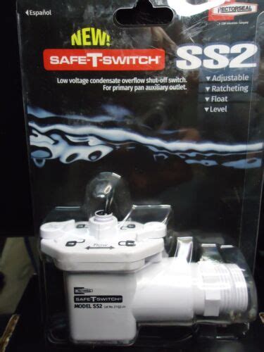 Rectorseal New Safe T Switch Ss2 97087 Count Condensate Overflow Shut