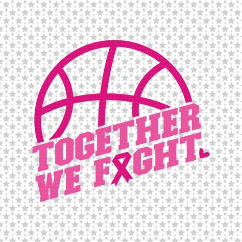 Together We Fight Svg Png Eps Pdf Files Breast Cancer Svg Etsy