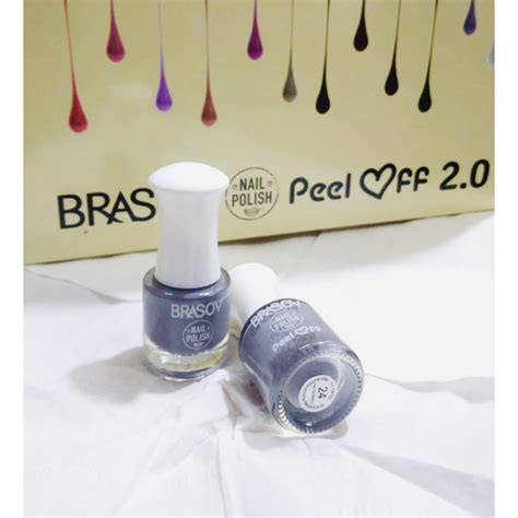 Jual Kutek Brasov Peel Off Nude Varian Shopee Indonesia