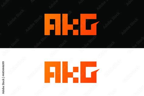 akg logo design images,photo vector Stock Vector | Adobe Stock