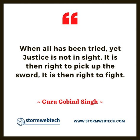 50 + Famous Guru Gobind Singh Quotes In English