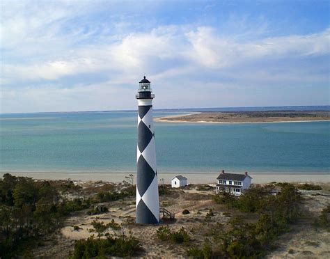 Cape Lookout Lighthouse In North Carolina