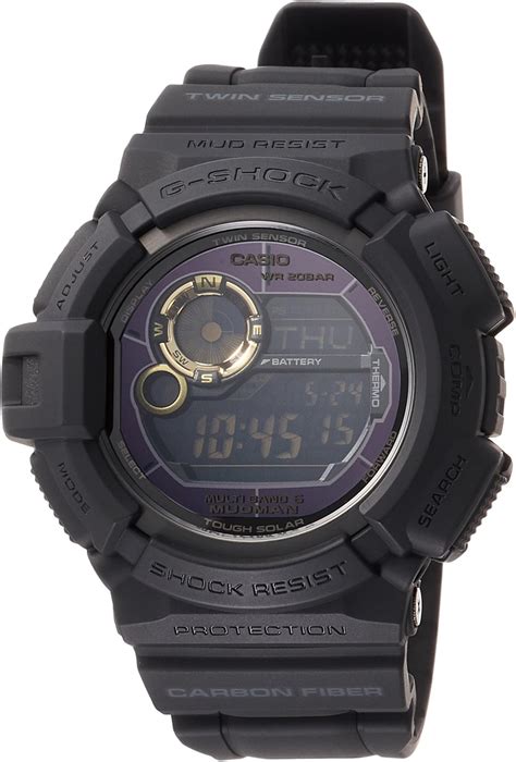 Casio G Shock Digital Mens Mudman Blackgold Watch G 9300gb 1 G 9300gb 1dr Au Fashion