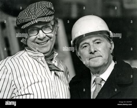 MORECAMBE AND WISE UK comedy duo with Eric Morecambe and Ernie Wise on ...